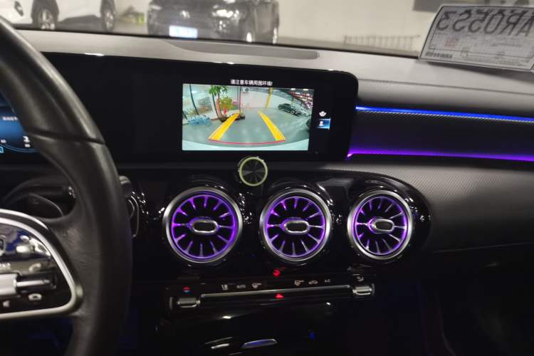 Used Mercedes-Benz A-Class 2022 Restyled A 180 L Sport Sedan Audio And AC Panel