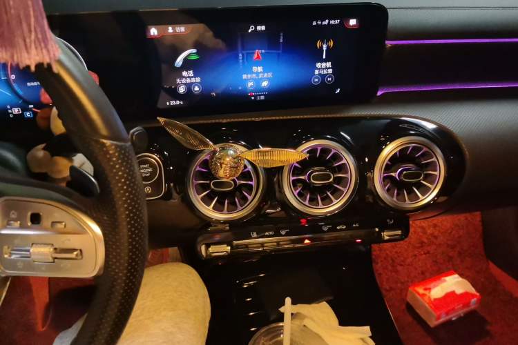 Used Mercedes-Benz A-Class 2022 Restyled A 200 L Sport Sedan Fashion Version Audio And AC Panel