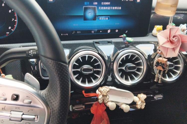 Used Mercedes-Benz A-Class 2022 Revised Version A 200 L Sport Sedan Fashionable Style Audio And AC Panel