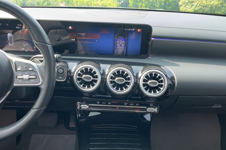Used Mercedes-Benz A-Class 2022 Restyled A 180 L Sport Sedan Audio And AC Panel