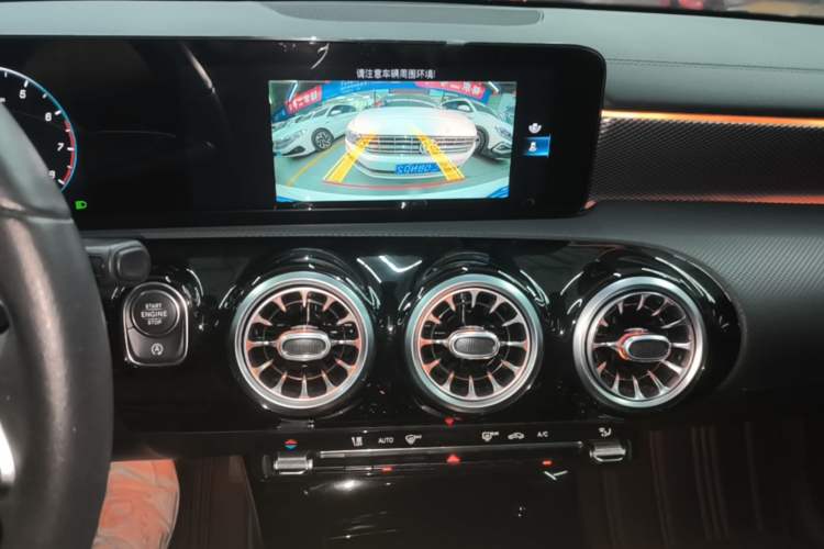 Used Mercedes-Benz A-Class 2022 A 180 L Sport Sedan Audio And AC Panel