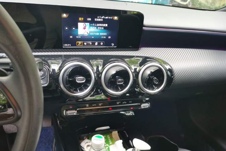 Used Mercedes-Benz A-Class 2022 A 180 L Sport Sedan Audio And AC Panel