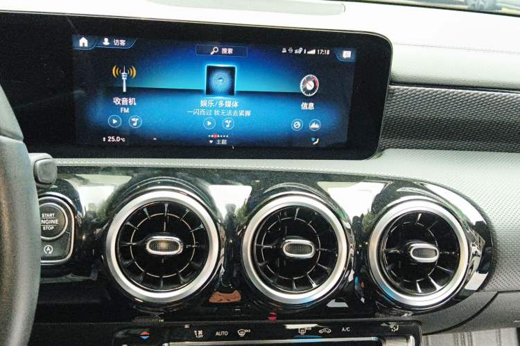 Used Mercedes-Benz A-Class 2022 Restyled A 200 L Sport Sedan Fashion Version Audio And AC Panel