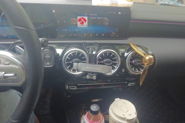 Used Mercedes-Benz A-Class 2022 Restyled A 200 L Sport Sedan Fashion Version Audio And AC Panel