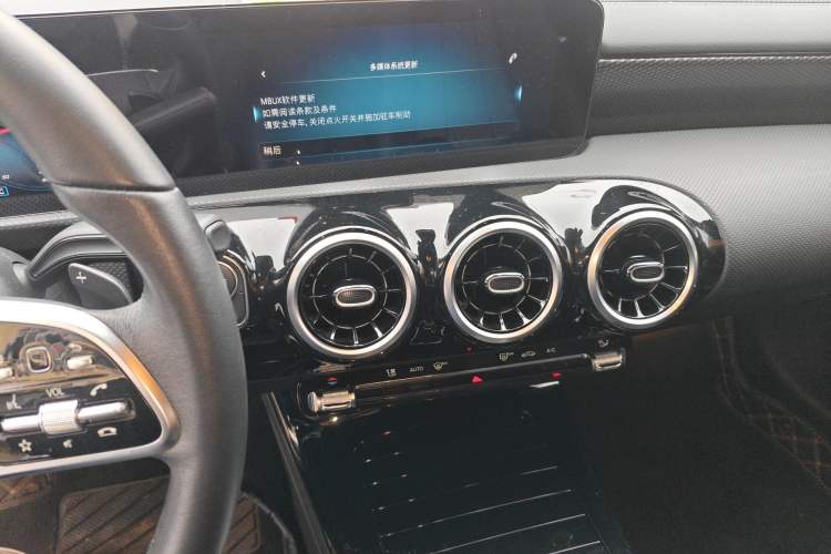 Used Mercedes-Benz A-Class 2022 A 200 L Sport Sedan Dynamic Model Audio And AC Panel