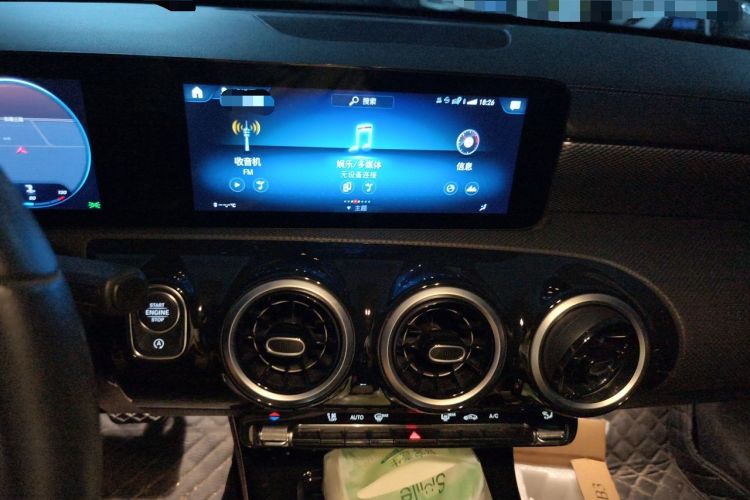 Used Mercedes-Benz A-Class 2022 A 180 L Sport Sedan Audio And AC Panel