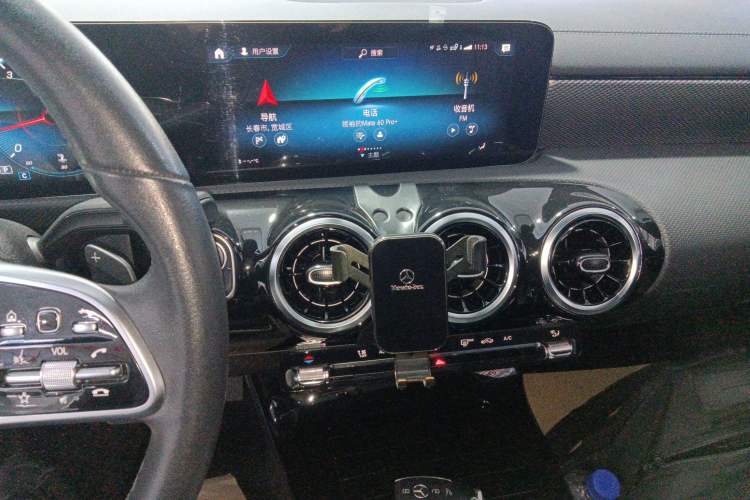 Used Mercedes-Benz A-Class 2022 Restyled A 180 L Sport Sedan Audio And AC Panel