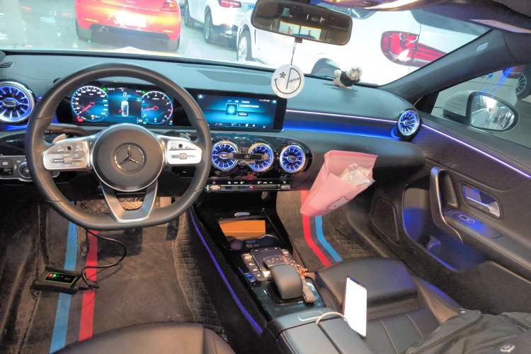 Used Mercedes-Benz A-Class 2022 Restyled A 200 L Sport Sedan Fashion Version Audio And AC Panel