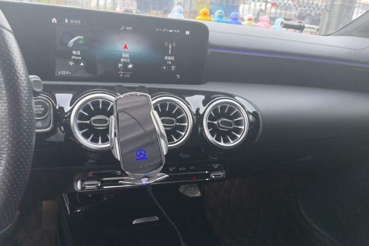 Used Mercedes-Benz A-Class 2022 Restyled A 200 L Sport Sedan Dynamic Version Audio And AC Panel