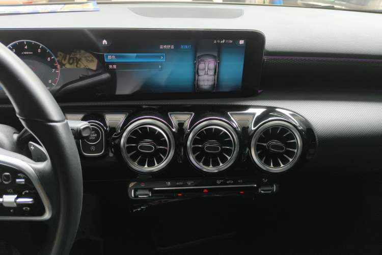Used Mercedes-Benz A-Class 2022 A 200 Fashion Model Audio And AC Panel