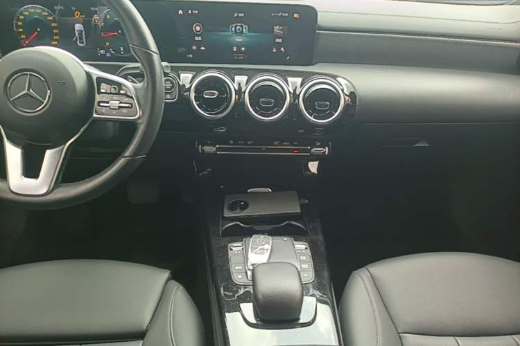 Used Mercedes-Benz A-Class 2022 Restyled A 180 L Sport Sedan Audio And AC Panel
