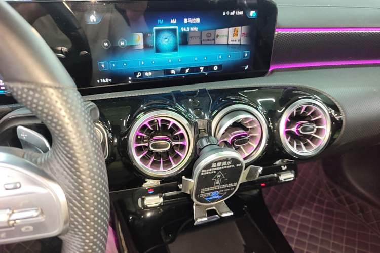 Used Mercedes-Benz A-Class 2022 Restyled A 200 L Sport Sedan Fashion Version Audio And AC Panel