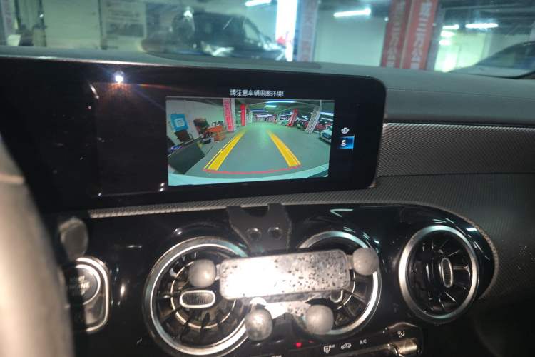 Used Mercedes-Benz A-Class 2022 Restyled A 180 L Sport Sedan Audio And AC Panel