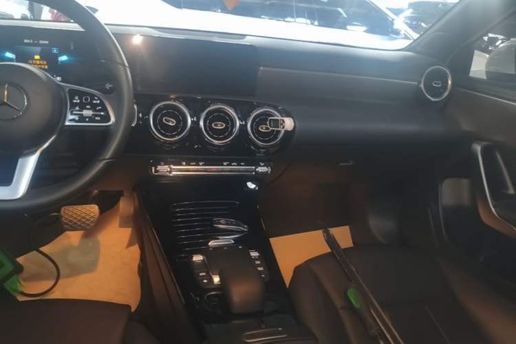 Used Mercedes-Benz A-Class 2022 Restyled A 180 L Sport Sedan Audio And AC Panel
