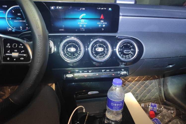 Used Mercedes-Benz A-Class 2022 Restyled A 180 L Sport Sedan Audio And AC Panel