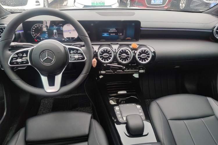 Used Mercedes-Benz A-Class 2022 Restyled A 200 L Sport Sedan Dynamic Version Audio And AC Panel