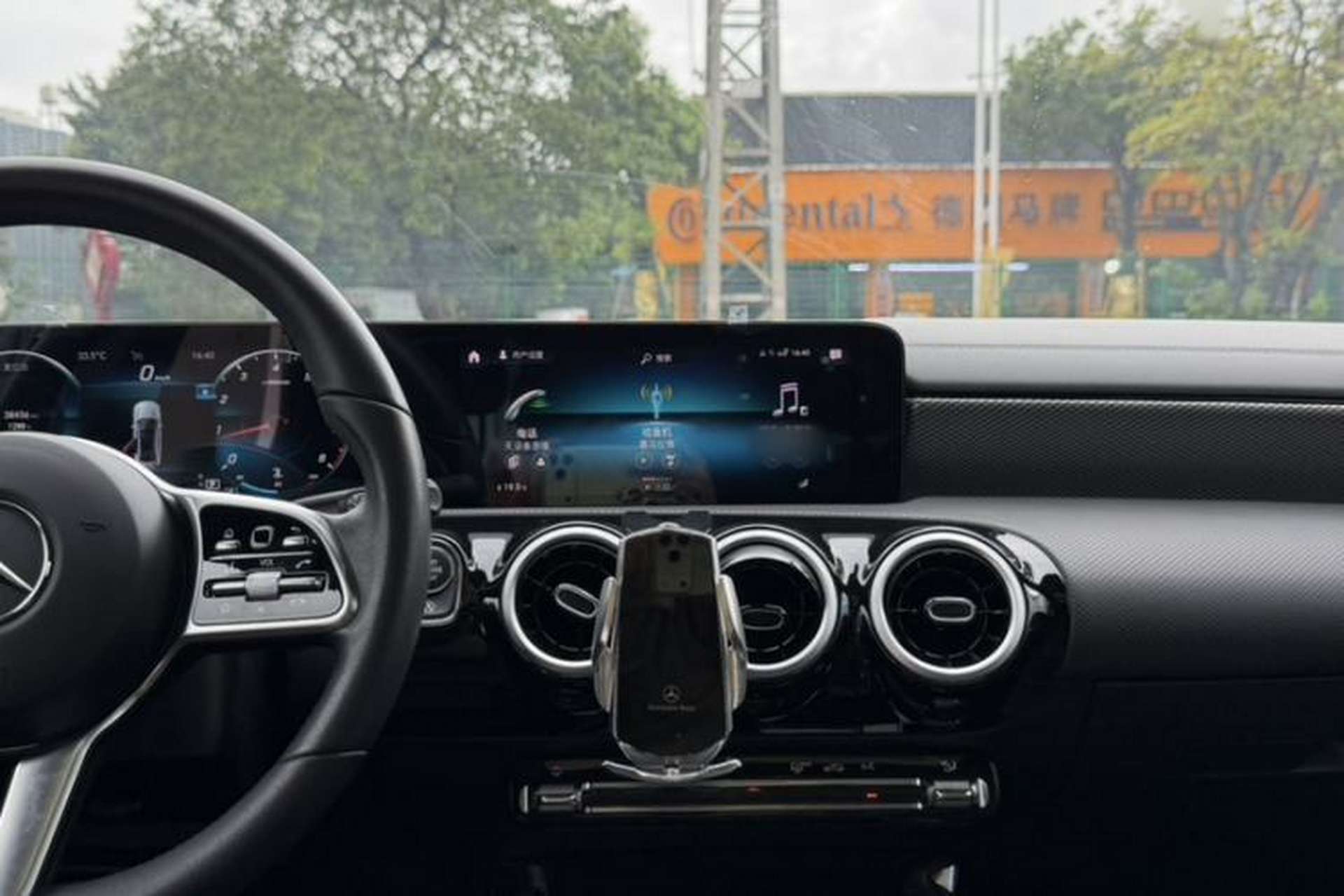 Used Mercedes-Benz A-Class 2022 A 180 L Sport Sedan Audio And AC Panel