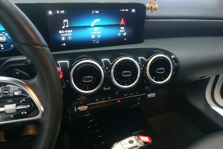Used Mercedes-Benz A-Class 2022 A 180 L Sport Sedan Audio And AC Panel