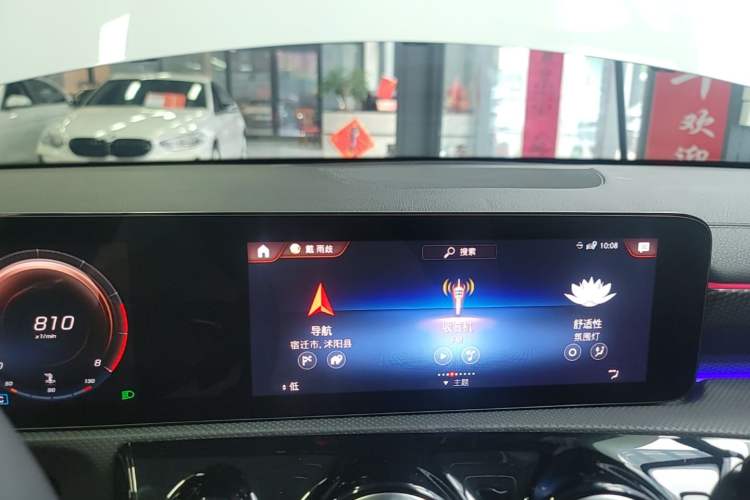 Used Mercedes-Benz A-Class 2022 Revised Version A 200 L Sport Sedan Fashionable Style Audio And AC Panel