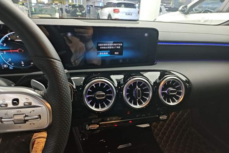 Used Mercedes-Benz A-Class 2022 Restyled A 200 L Sport Sedan Fashion Version Audio And AC Panel