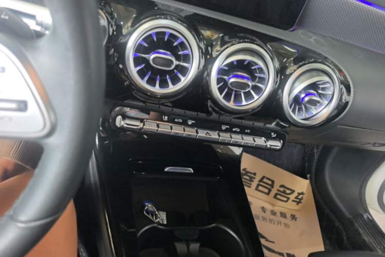 Used Mercedes-Benz A-Class 2022 A 180 L Sport Sedan Audio And AC Panel