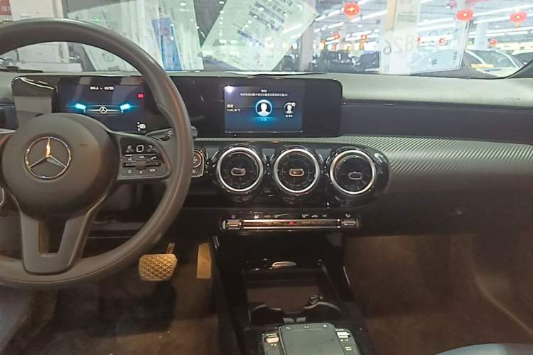 Used Mercedes-Benz A-Class 2022 Restyled A 180 L Sport Sedan Audio And AC Panel