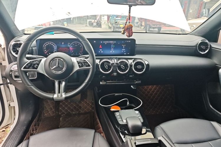 Used Mercedes-Benz A-Class 2022 Restyled A 200 L Sport Sedan Dynamic Version Center Console