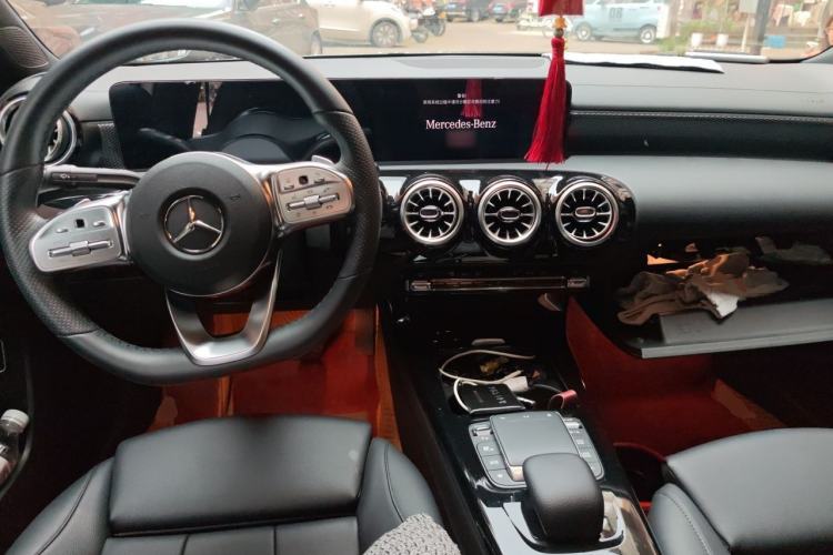 Used Mercedes-Benz A-Class 2022 Restyled A 200 L Sport Sedan Dynamic Version Center Console