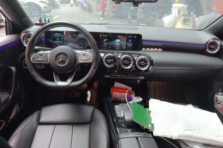 Used Mercedes-Benz A-Class 2022 Restyled A 200 L Sport Sedan Dynamic Version Center Console