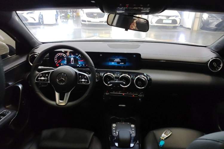 Used Mercedes-Benz A-Class 2022 Restyled A 200 L Sport Sedan Dynamic Version Center Console