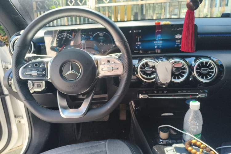 Used Mercedes-Benz A-Class 2022 Restyled A 200 L Sport Sedan Dynamic Version Center Console