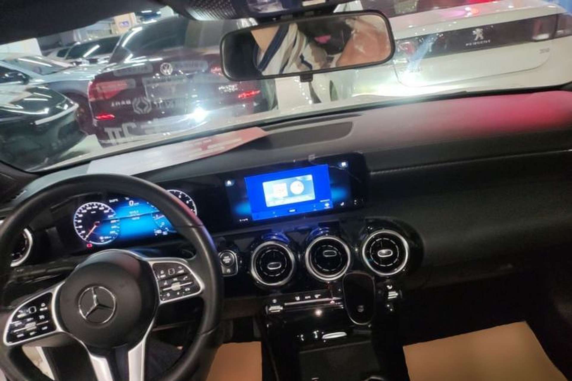 Used Mercedes-Benz A-Class 2022 Restyled A 200 L Sport Sedan Dynamic Version Center Console