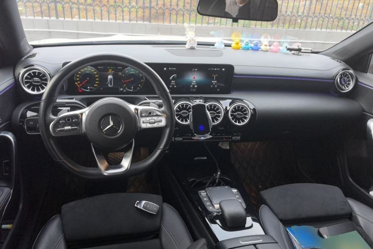 Used Mercedes-Benz A-Class 2022 Restyled A 200 L Sport Sedan Dynamic Version Center Console