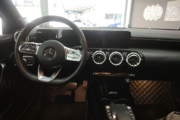 Used Mercedes-Benz A-Class 2022 Restyled A 200 L Sport Sedan Dynamic Version Center Console