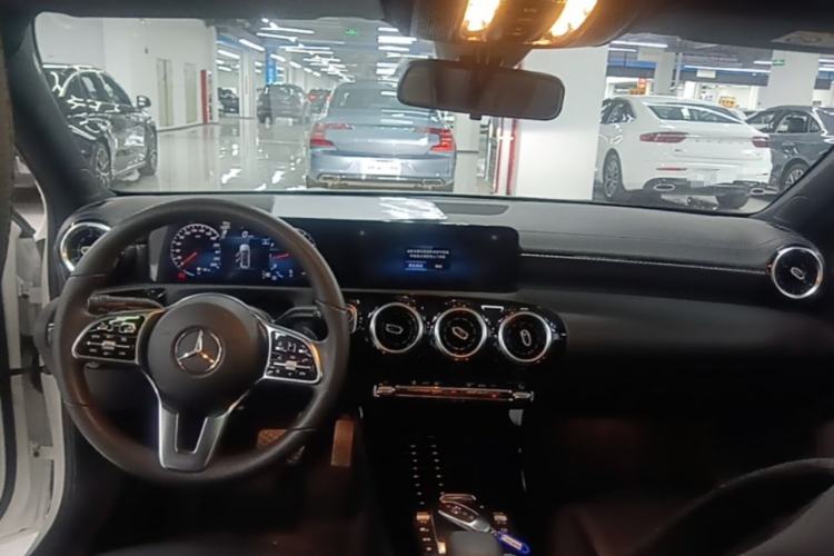 Used Mercedes-Benz A-Class 2022 Restyled A 200 L Sport Sedan Dynamic Version Center Console