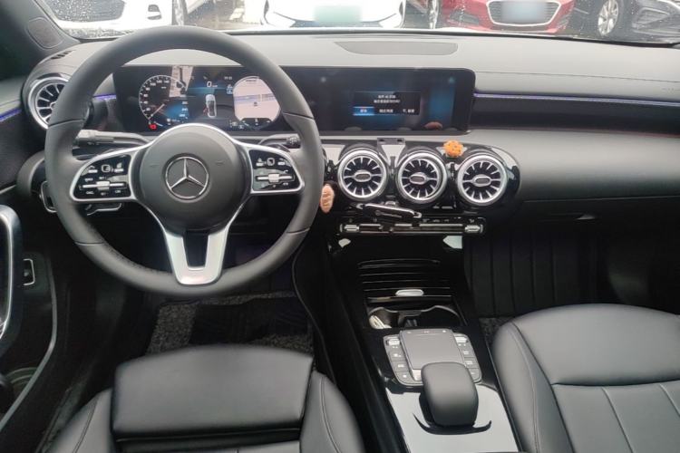Used Mercedes-Benz A-Class 2022 Restyled A 200 L Sport Sedan Dynamic Version Center Console