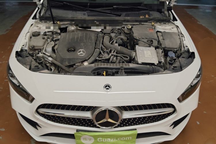 Used Mercedes-Benz A-Class 2022 Second Facelift A 200 L Sport Sedan Fashion Version Engine Bay