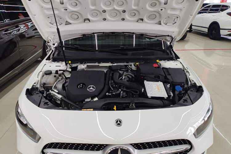 Used Mercedes-Benz A-Class 2022 A 200 L Sport Sedan Dynamic Model Engine Bay
