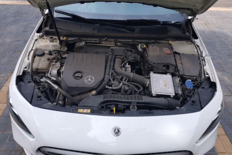 Used Mercedes-Benz A-Class 2022 A 200 L Sport Sedan Fashion Model Engine Bay
