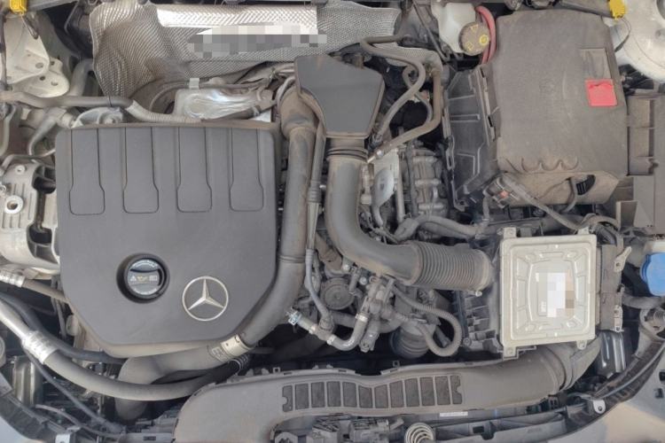 Used Mercedes-Benz A-Class 2022 Second Facelift A 200 L Sport Sedan Fashion Version Engine Bay