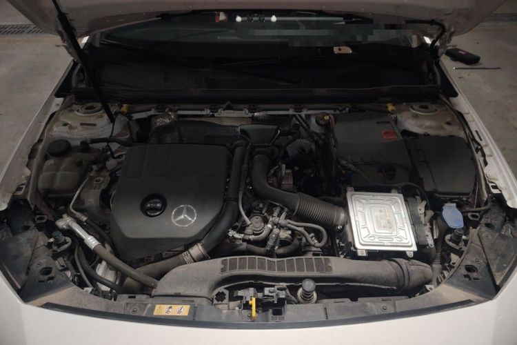 Used Mercedes-Benz A-Class 2022 Second Facelift A 200 L Sport Sedan Fashion Version Engine Bay