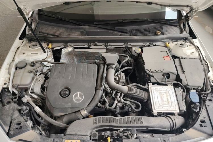 Used Mercedes-Benz A-Class 2022 Revised Version A 200 L Sport Sedan Fashionable Style Engine Bay