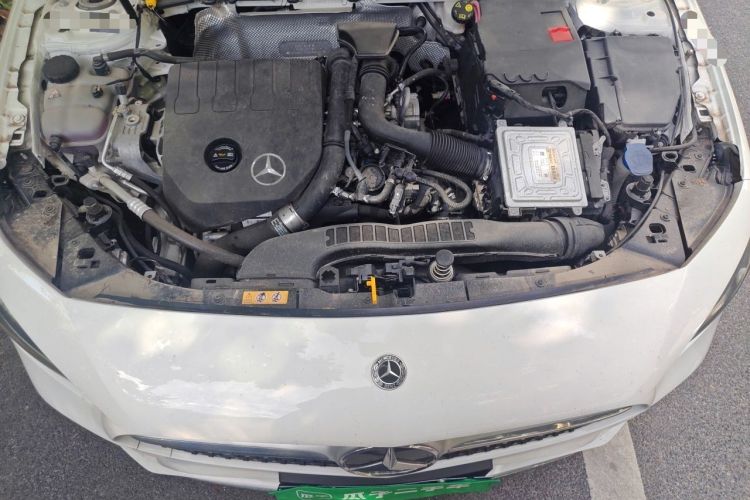 Used Mercedes-Benz A-Class 2022 Second Facelift A 200 L Sport Sedan Fashion Version Engine Bay