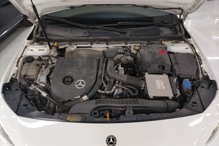 Used Mercedes-Benz A-Class 2022 Second Facelift A 200 L Sport Sedan Fashion Version Engine Bay