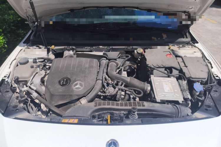 Used Mercedes-Benz A-Class 2022 Second Facelift A 200 L Sport Sedan Fashion Version Engine Bay
