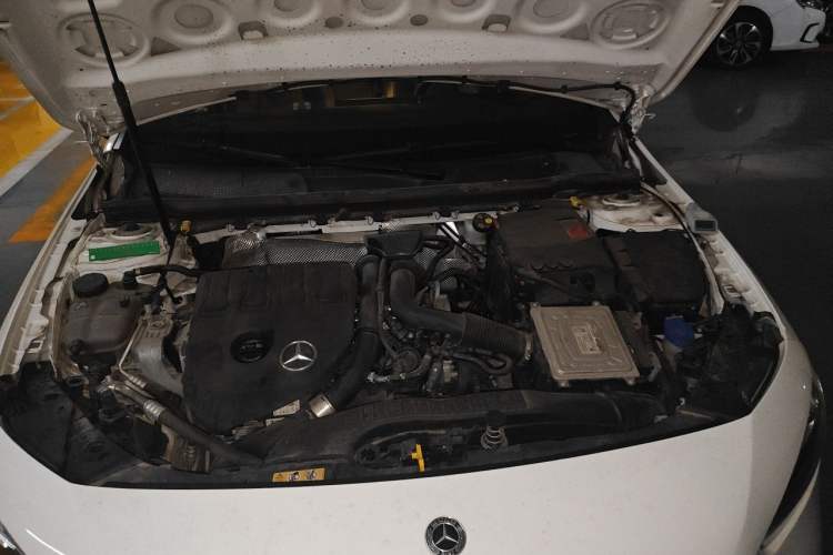 Used Mercedes-Benz A-Class 2022 A 200 L Sport Sedan Dynamic Model Engine Bay