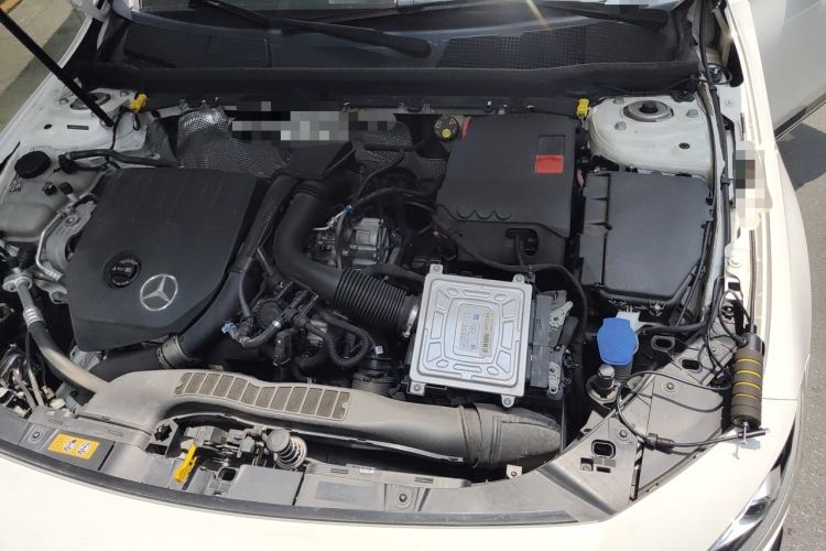 Used Mercedes-Benz A-Class 2022 Second Facelift A 200 L Sport Sedan Fashion Version Engine Bay Left
