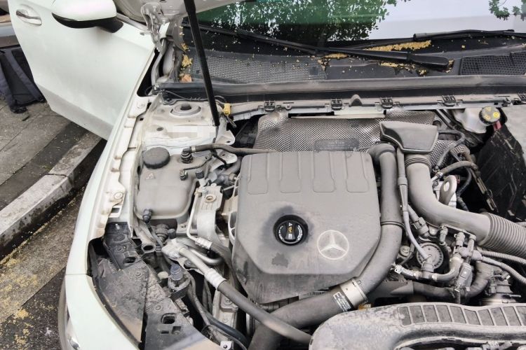 Used Mercedes-Benz A-Class 2022 Revised Version A 200 L Sport Sedan Fashionable Style Engine Bay Right