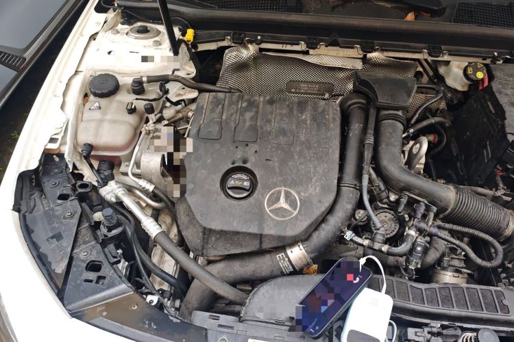 Used Mercedes-Benz A-Class 2022 Revised Version A 200 L Sport Sedan Fashionable Style Engine Bay Right