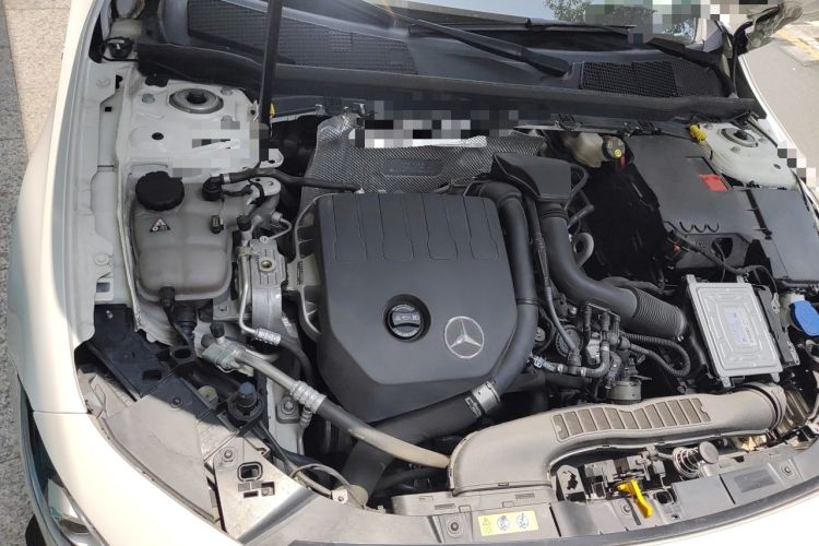 Used Mercedes-Benz A-Class 2022 Second Facelift A 200 L Sport Sedan Fashion Version Engine Bay Right